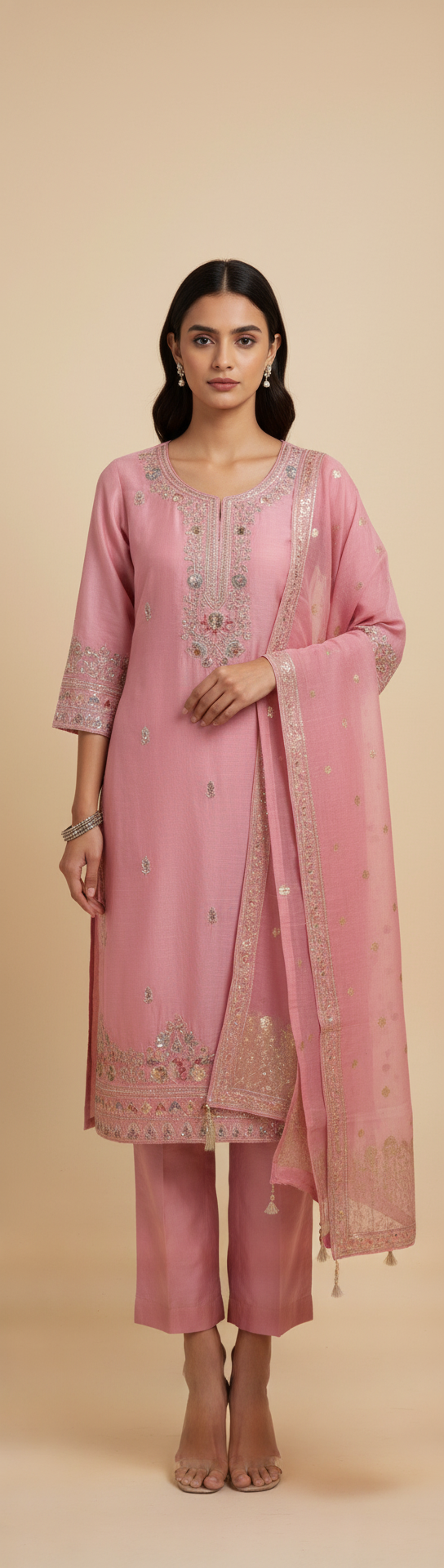 LADIES CHURIDAR MEDIUM LENGTH